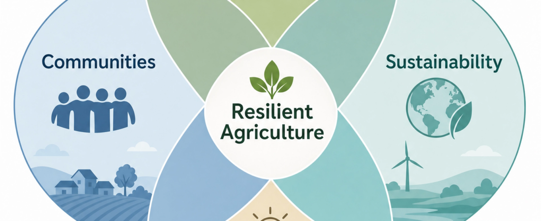 A Holistic View on Agriculture,  Communities, Sustainability and Innovation