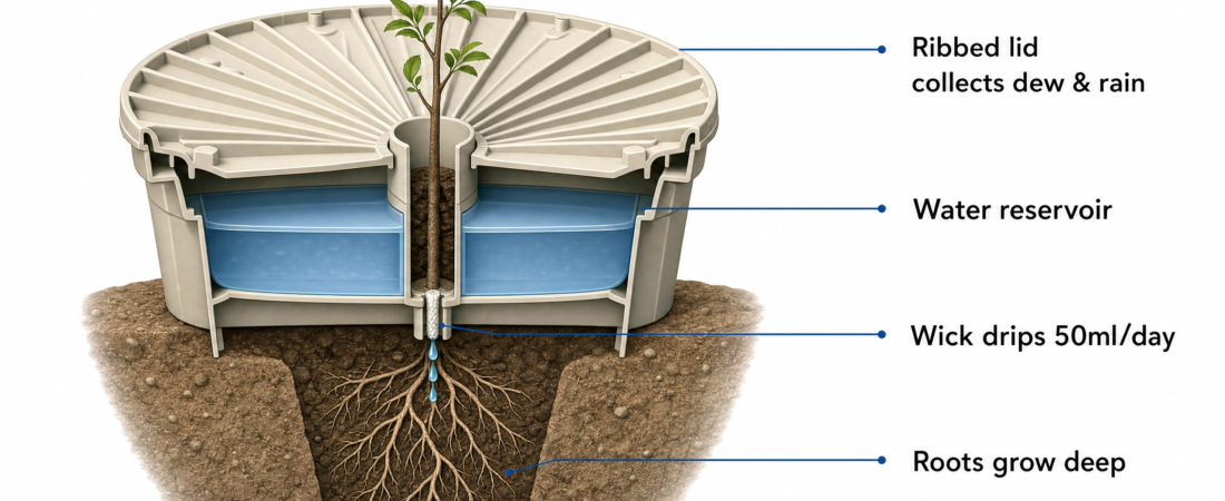 The Waterboxx: A Passive Tree Growing Method